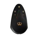 Hot Octopuss Jett Turbo Frenulum Vibrator Black control interface with gold crown logo.