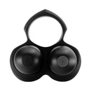 Hot Octopuss Jett Turbo Frenulum Vibrator Black - close-up view of the device's design and buttons.