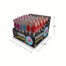 Little Genie Last Fuck Lollipops 30-Piece Display with colorful lollipops in a fun retail box.