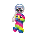 Lil Pricks Mystery Box 12 Piece Keychain Display colorful plush keychain charm with smiling face.