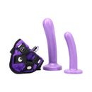Tantus Bend Over Intermediate Strap-on Harness Set Lavender