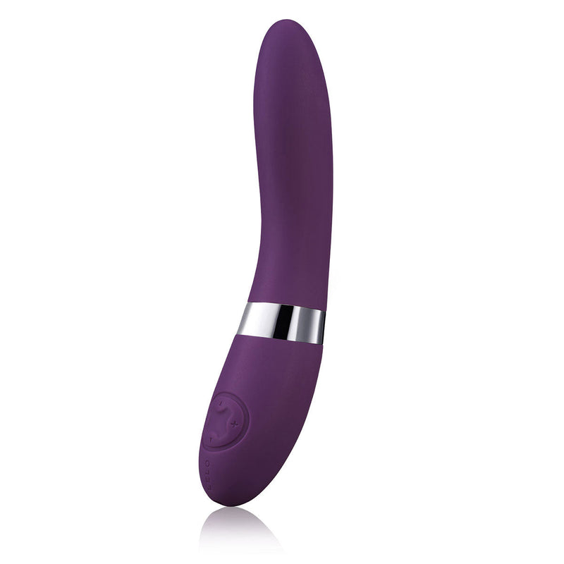 LELO Elise 2 Dual Powered Massager Sweet Plum elegantly designed for targeted stimulation and luxurious pleasure.