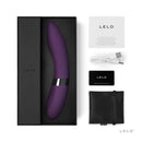 LELO Elise 2 Dual Powered Massager Sweet Plum in elegant packaging with accessories