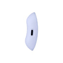 Dame Lay Panty Vibrator With Remote Control shown from the side, highlighting its ergonomic design and charging port.
