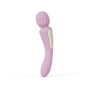 Lelo Switch Double-sided Wand Vibrator Soft Pink showcasing ergonomic design and dual functionality for versatile pleasure.