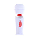 Adam & Eve Mini Magic Massager White in compact design for versatile use and deep vibrations.