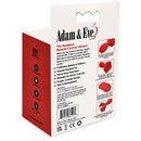 Adam & Eve The Rosebud Remote Control Vibrator Plug packaging with features and instructions for use.