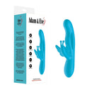 Adam & Eve Butterfly Embrace Kegelflex Dual Stimulator with butterfly design and packaging for couples' pleasure.