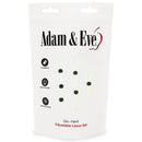Adam & Eve Glo-Hard Adjustable Lasso Cock Ring Set packaging with adjustable silicone lasso details.