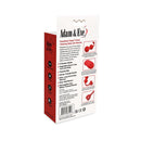 Adam & Eve Sweetheart Vibrating Kegel Balls With Remote packaging showcasing features and details.