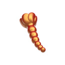 Adam & Eve Beaded Rose Blossom Silicone Anal Vibrator showcasing colorful graduated beads and a rose-shaped base.