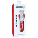 Adam & Eve Pleasure Pro 3000 Thrusting Vibro Stroker packaging showcasing features and design.