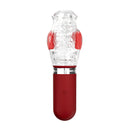 Adam & Eve Pleasure Pro 3000 Thrusting Vibro Stroker, automatic masturbator with rotating and vibrating functions.