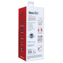 Adam & Eve Pleasure Pro 3000 Thrusting Vibro Stroker packaging with features and specifications.