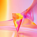 Love To Love Love Me Tender Heating Massage Oil Vanilla in vibrant packaging with a colorful background.