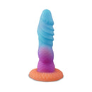 Camtoyz Splash Dildo Nova Silicone Multi-Color with a bold tentacle-inspired design and colorful textures.