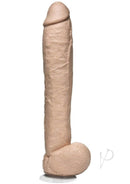 Doc Johnson's The Naturals - The Dong With Balls 12 inches, realistic pleasure product, crafted for lifelike experience, high-quality materials