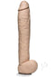Doc Johnson's The Naturals - The Dong With Balls 12 inches, realistic pleasure product, crafted for lifelike experience, high-quality materials