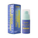 Elixir Frequency Intense Liquid Vibrator 0.5 Oz packaging and bottle showcasing intense intimate stimulation.