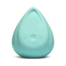 Biird Evii Vibrator Mint Green front view showcasing its sleek design and soft silicone material.