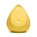 Biird Evii Vibrator Yuzu Yellow in a smooth silicone design, perfect for exploring hidden desires.