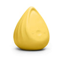 Biird Evii Vibrator Yuzu Yellow in a sleek, soft silicone design, ideal for exploring intimate desires.