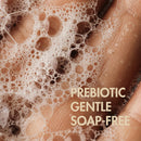 Close-up of gentle foam bubbles from Sex Au Naturel Prebiotic Intimate Wash Gentle Foam, highlighting its soap-free formula.