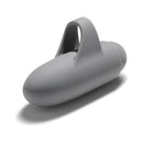Clitherapy Better Than Your Ex Rechargeable Finger Vibrator in gray color designed for precise clitoral stimulation.