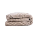 Splash Blanket The OG Medium Waterproof Champagne folded plush throw blanket