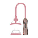 Pumped Automatic Vulva and Breast Pump Rose Gold, rechargeable device with suction and stimulator.