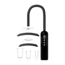Pumped Automatic Vulva Breast and Nipple Pump Black with two cup sizes and automatic suction feature.