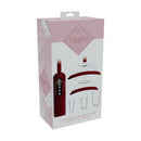 Pumped Automatic Vulva Breast and Nipple Pump Red packaging with product details and included cup sizes.