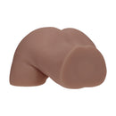 Xkin Clara Vossin Dual Entry Vibrating Masturbator Brown, realistic design for enhanced pleasure and versatility.