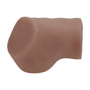 Xkin Bodyforms Eve Rhodes Dual Entry Vibrating Masturbator showcasing its lifelike design and smooth texture.