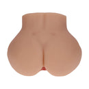 Xkin Nina Vale Dual Entry Vibrating Masturbator Tan showing realistic dual-entry design and soft texture.