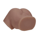 Xkin Layla Love Dual Entry Vibrating Masturbator Brown realistic skin-like design