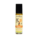 Earthly Body At Night Roll-on Perfume Grapefruit Sandalwood in a roll-on bottle with vibrant design.