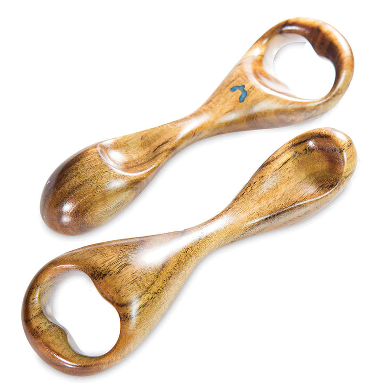 NobEssence Fling 2.0 handcrafted wooden massager designed for G-spot and P-spot stimulation.