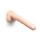 b-Vibe Bone 17 Inch Deep-Insert Dildo with Balls showcasing realistic design and lifelike features.