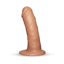 Together Toy 6.5 Inch Realistic Dildo Caramel featuring a lifelike shape and warm caramel finish.