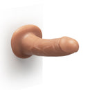 Together Toy 6.5 Inch Realistic Dildo Caramel displayed against a white background.