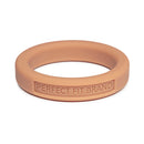 Perfect Fit Hefty Ring 1.4 Inch Silicone Cock Ring Skintone on display, showcasing its premium silicone design.