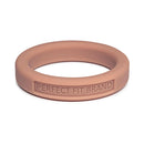Perfect Fit Hefty Cock Ring 1.4 Inch Silicone Skintone 6 in natural tone, large silicone erection ring.