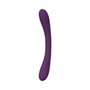 Lelo Boomerang Double Ended Vibrator Plum featuring a curved design for shared pleasure.