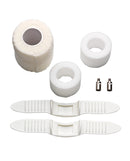 Jes Extender Tune Up Kit Replacement Parts White components including straps and cushions.
