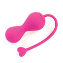 Ohmibod Lovelife Krush Smart Kegel Fitness Pink pelvic floor trainer in a vibrant pink color.