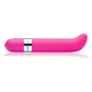 OhMiBod Freestyle G-Spot Vibrator Pink showcasing its ergonomic design and velvety-soft texture for intimate pleasure.