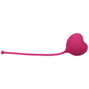 Ohmibod Lovelife Flex Kegel Exerciser 3-piece Set Pink Kegel ball, heart-shaped design for pelvic floor training.