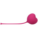 Ohmibod Lovelife Flex Kegel Exerciser 3-piece Set Pink heart-shaped weight for pelvic floor training