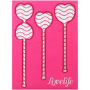 Ohmibod Lovelife Flex Kegel Exerciser 3-piece Set Pink packaging featuring three graduated weights for pelvic floor strengthening.